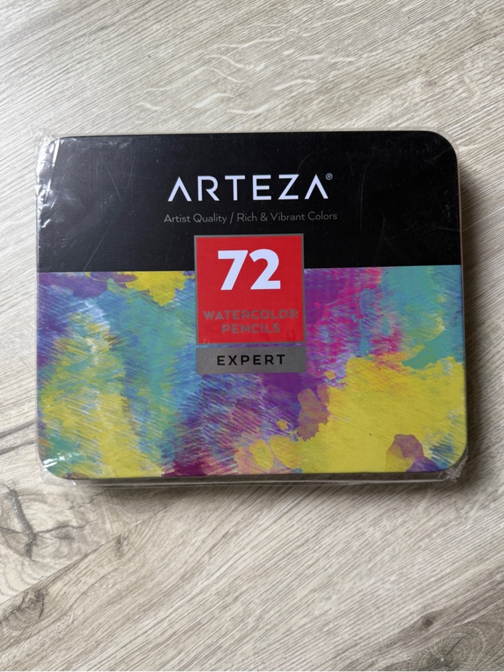 Arteza Expert Professional 72 Watercolor Colored Pencils Set Unopened coloring - Picture 2 of 7